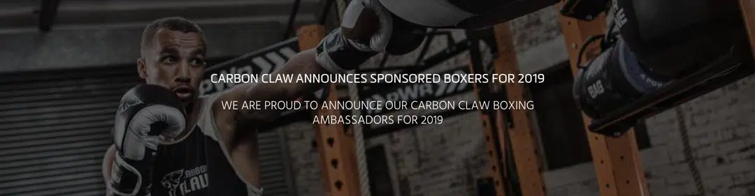 Carbon claw announces sponsored boxers for 2019