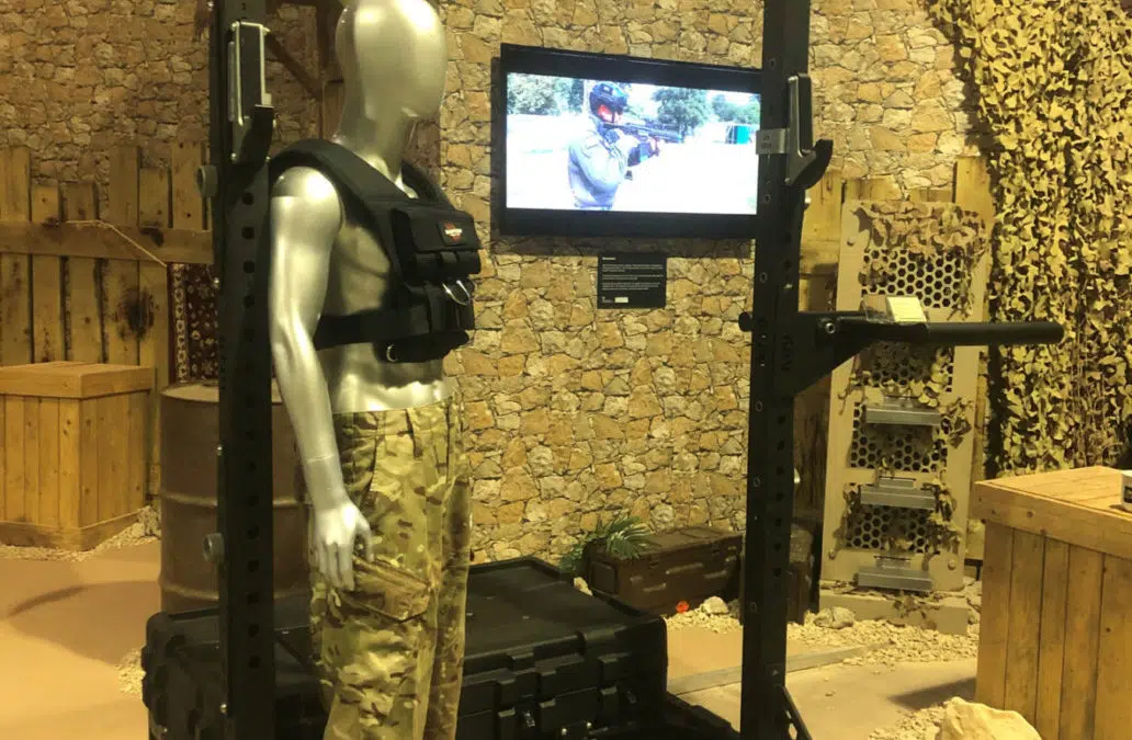 INDIGOFITNESS INSTALLS DEPLOYABLE TRAINING POD FOR THE UKTI DSO EXPORT SUPPORT TEAM AT THEIR PRODUCT SHOWCASE IN LARKHILL