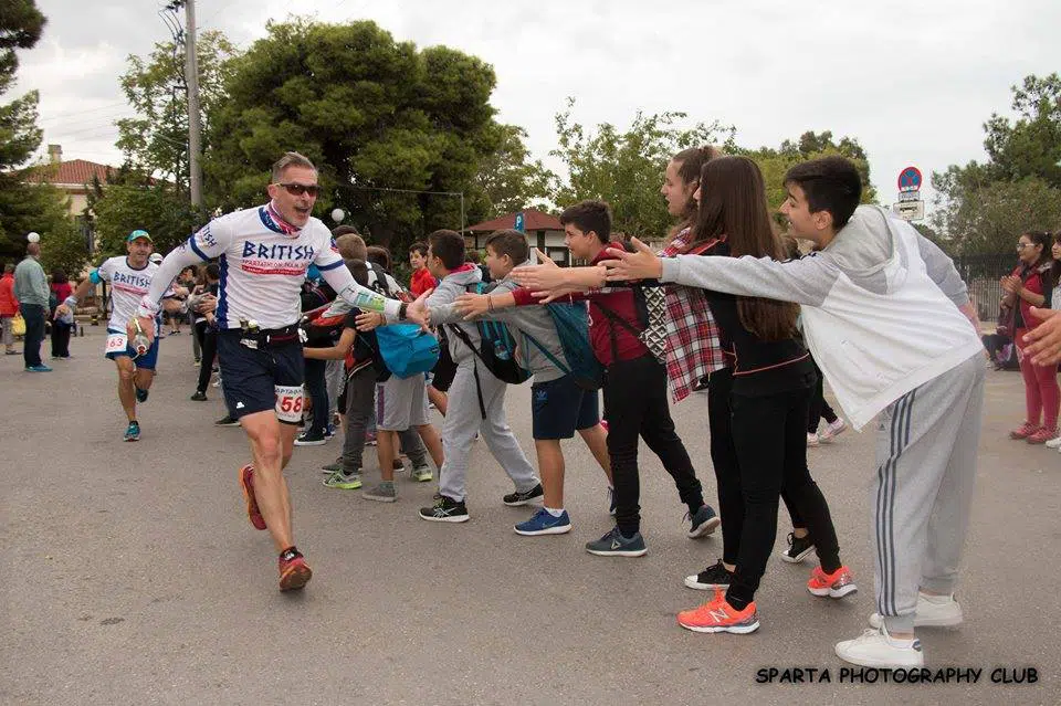 Indigo fitness sponsor british spartathlon team